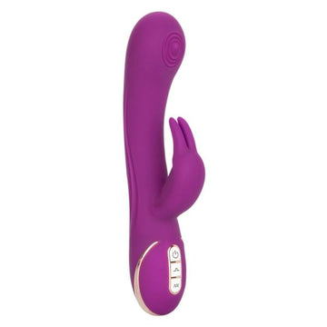 Jack Rabbit Silicone Thumping Rabbit Vibrator Purple