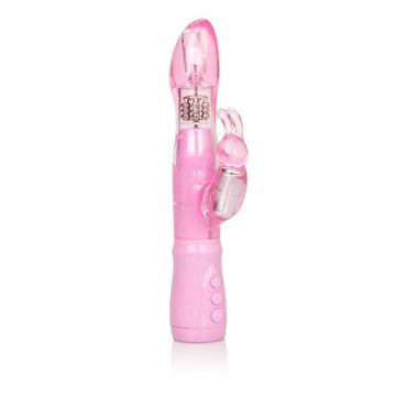 Intense Thrusting Jack Rabbit Pink Vibrator