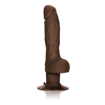 Shower Stud Super Stud Brown Vibrating Dildo