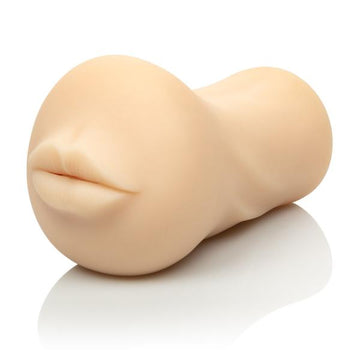 Stroke It Mouth Ivory Beige Stroker