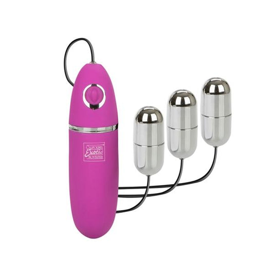 Power Play Triple Silver Bullet Vibrator