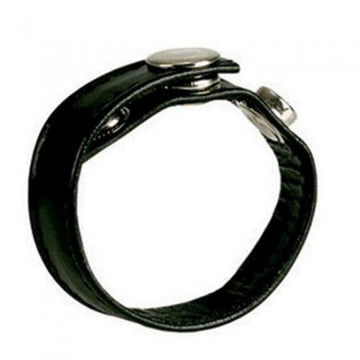 Black Leather Ring