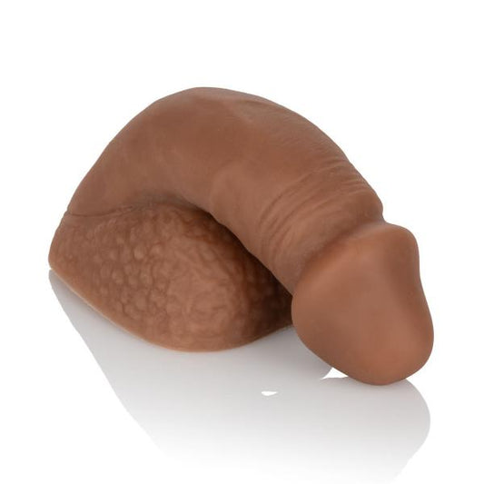 Packer Gear 4 inches Silicone Packing Penis Brown