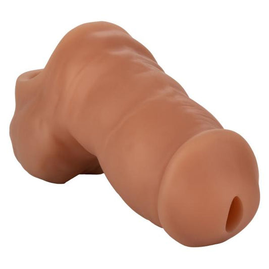 Packer Gear Ultra Soft Brown Stand To Pee Hollow Packer