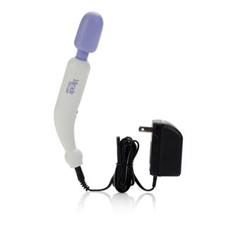 My Mini Miracle Massager Electric 2 Speed 120 Volt 8" - White/Purple