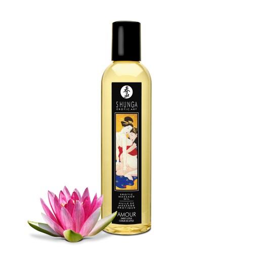 Shunga Massage Oil Sweet Lotus Amour 8.4oz