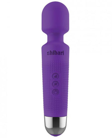 Shibari Mini Halo Wand Massager Wireless Purple