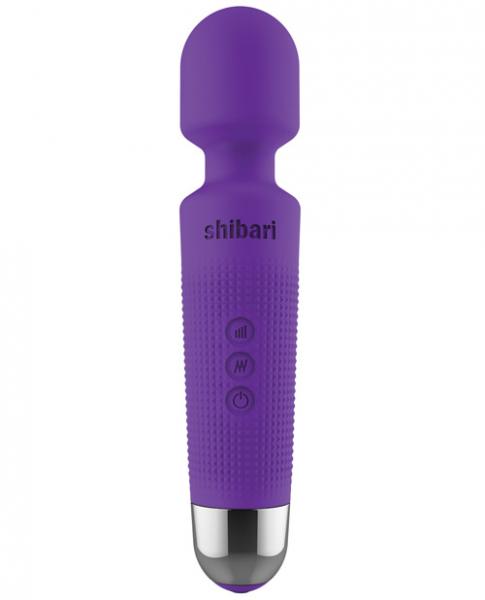 Shibari Mini Halo Wand Massager Wireless Purple