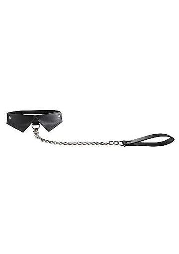 Ouch Exclusive Collar &amp; Leash Black