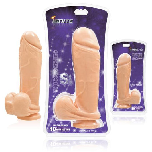 Thick Cock Balls Suction Cup Flesh 10 Inches