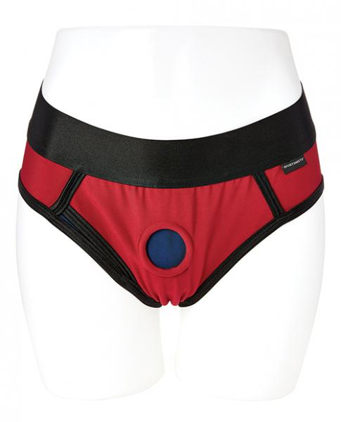 Sportsheets Em Ex Contour 2X Red Blue Harness