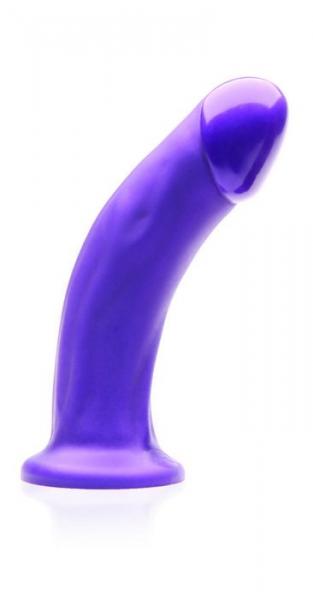 Adam Super Soft Midnight Purple Silicone Dildo