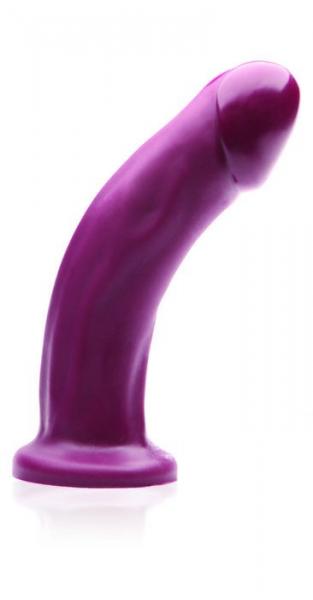 Adam Super Soft Wine Purple Silicone Dildo