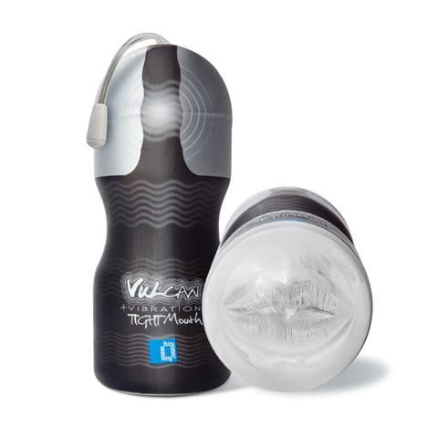 Vulcan + Vibration Love Skin Masturbator Tight Mouth