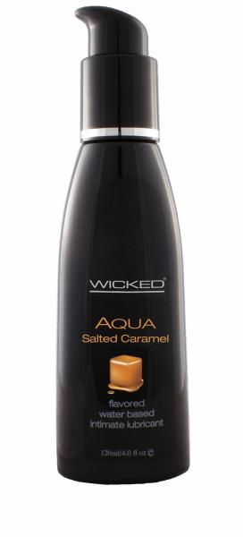 Wicked Aqua Salted Caramel Lube 4oz