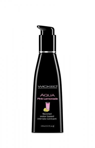 Wicked Aqua Pink Lemonade Flavored Lubricant 4oz