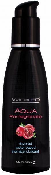 Wicked Aqua Pomegranate Lube 2oz