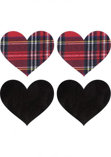 Peekaboos Pasties School Girl Hearts