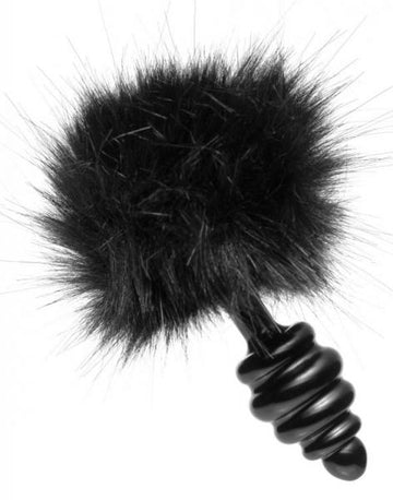 Tailz Black Bunny Tail Anal Plug