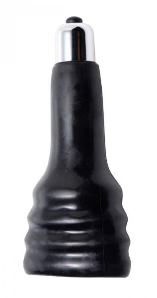 Trinity Vibrating Penis Head Teaser Black