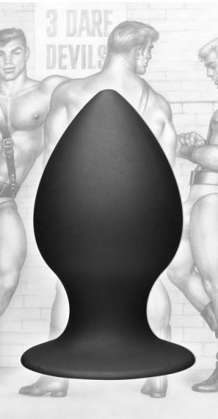 Tom Of Finland Anal Plug Large Silicone Black